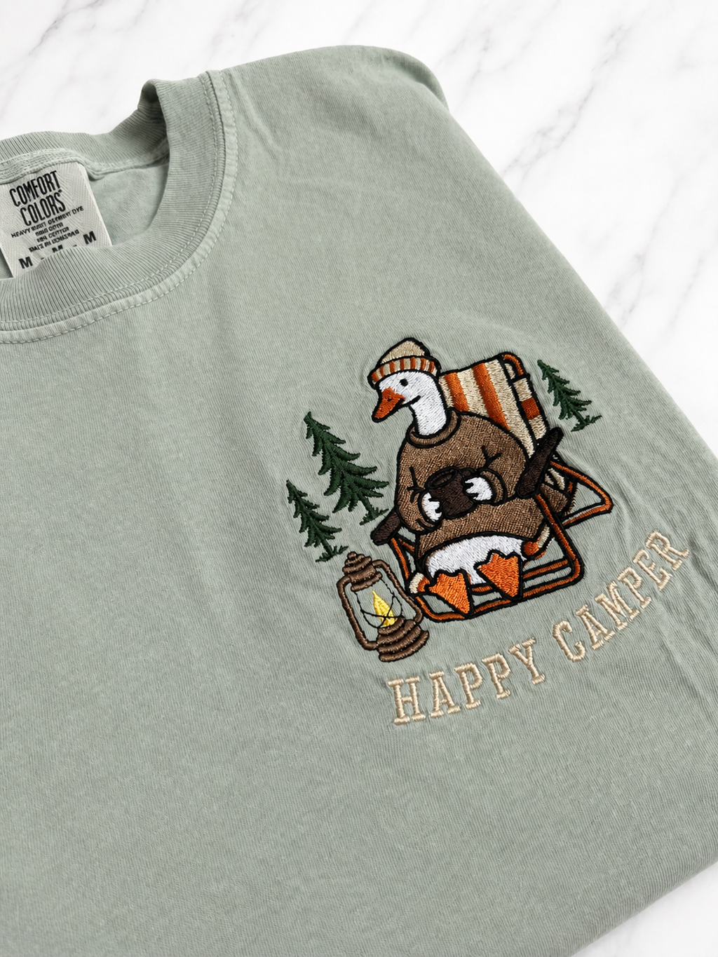 Happy Camper Goose Tee