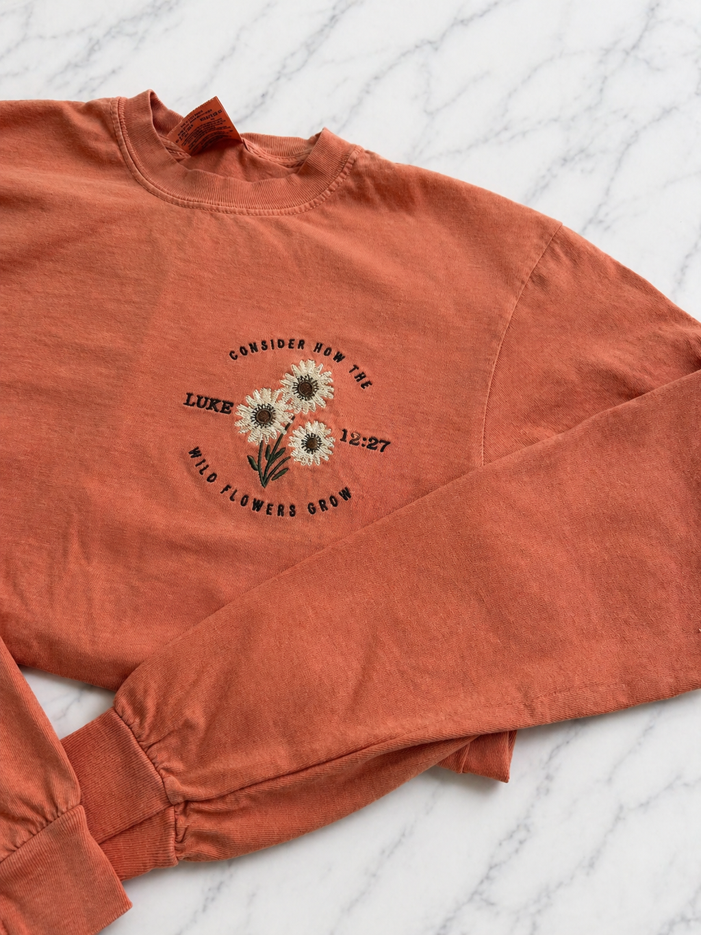 Consider The Wildflowers Long Sleeve Tee