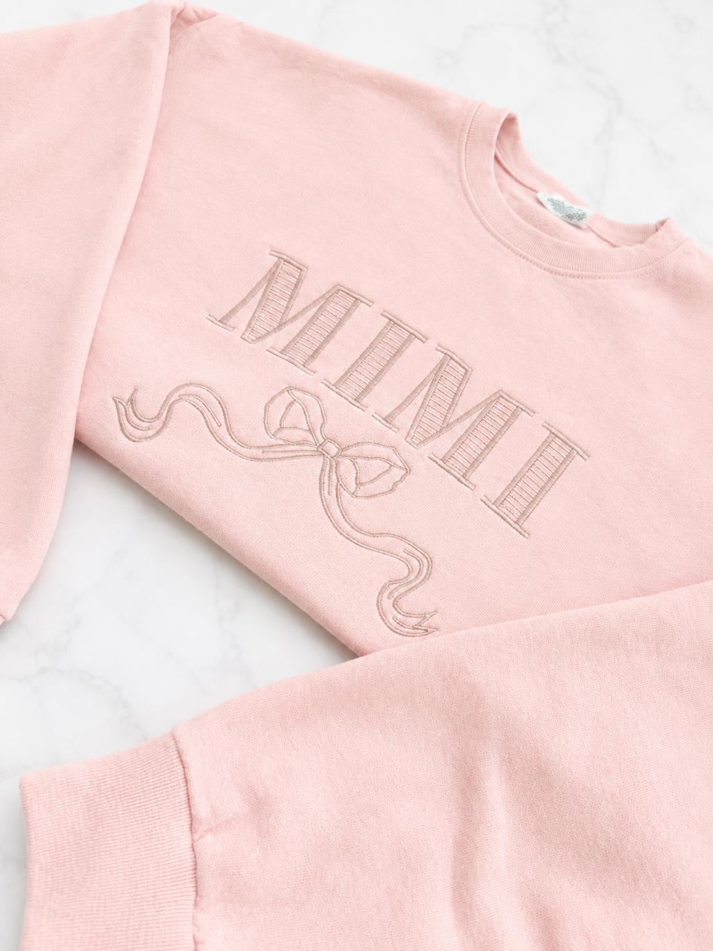 Mimi With Bow Crewneck