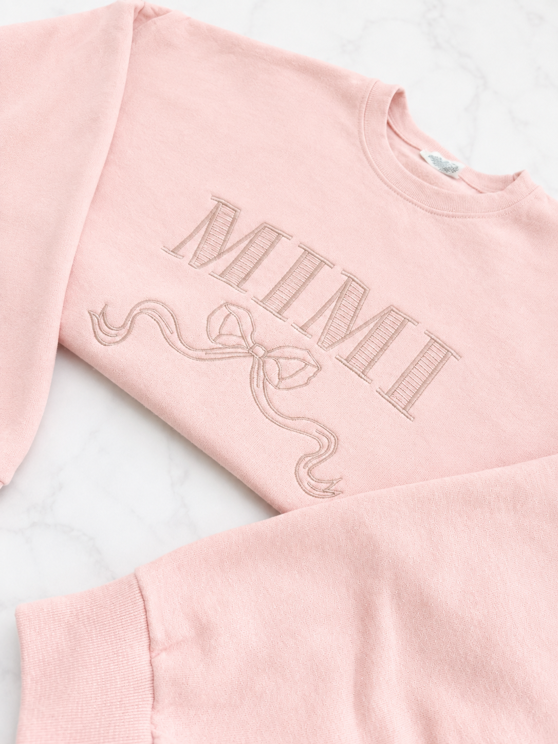 Mimi With Bow Crewneck