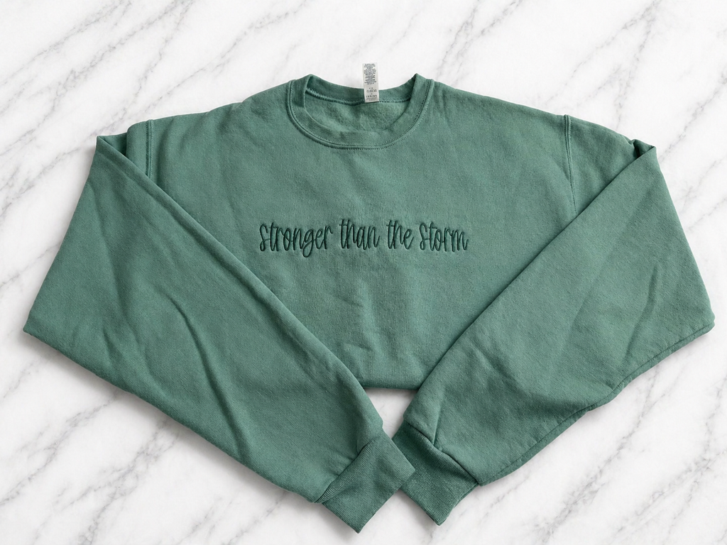 Stronger Than The Storm Crewneck