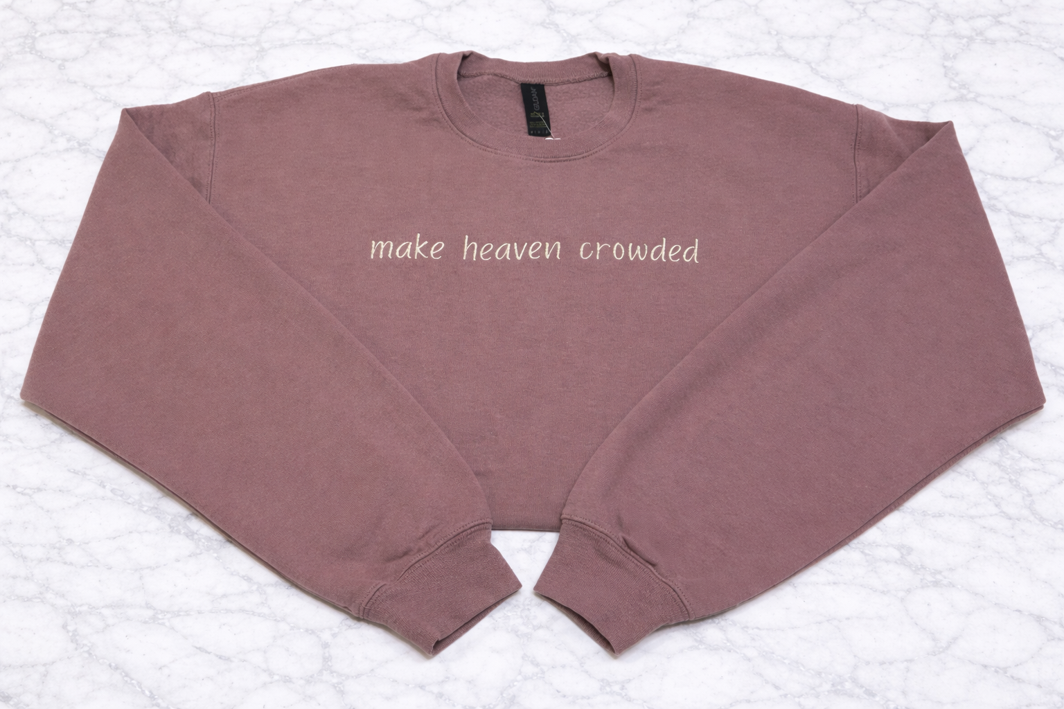 Make Heaven Crowded Crewneck