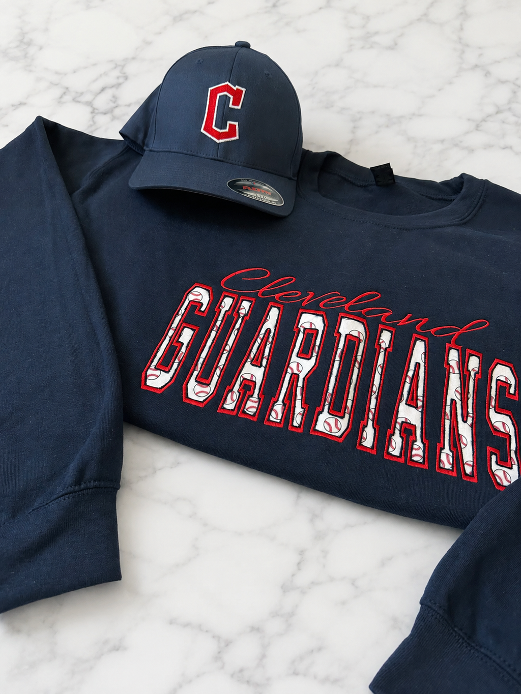 Guardians Reverse Applique Crewneck
