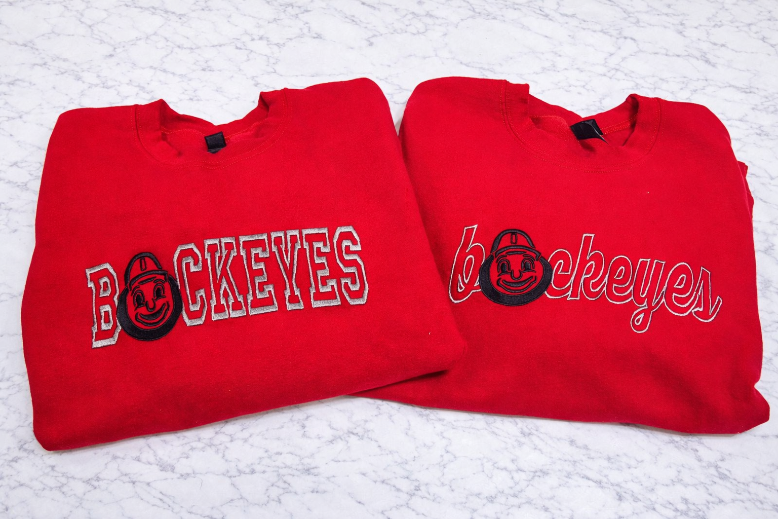 Buckeye Block Crewneck
