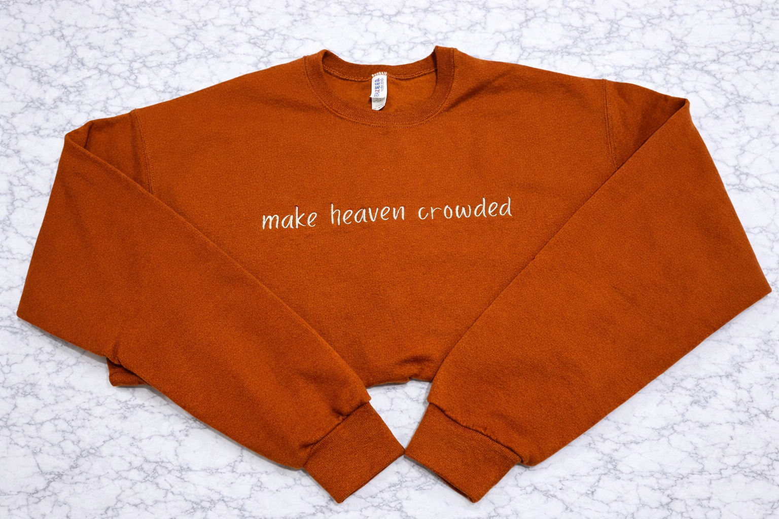 Make Heaven Crowded Crewneck