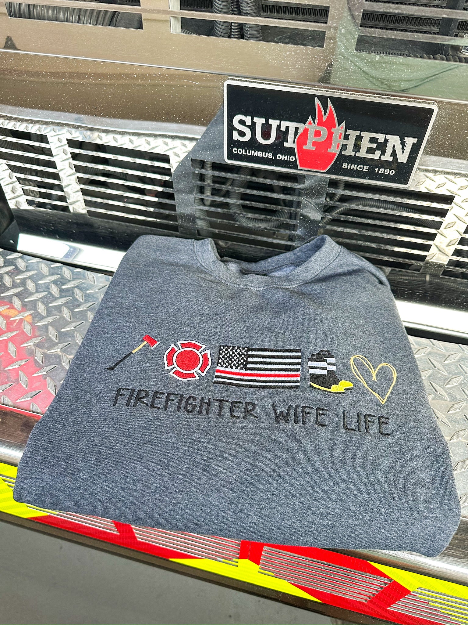 Firefighter Wife/Mom Crewneck
