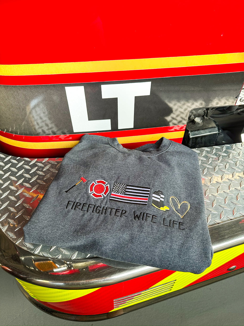 Firefighter Wife/Mom Crewneck