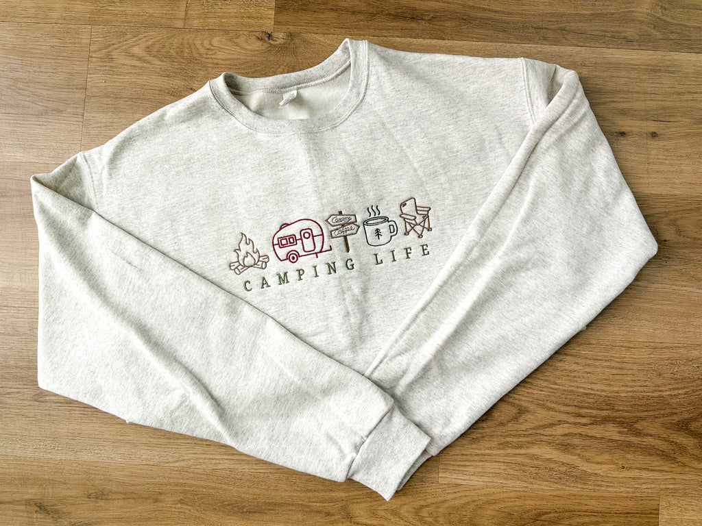 Camping Life Crewneck