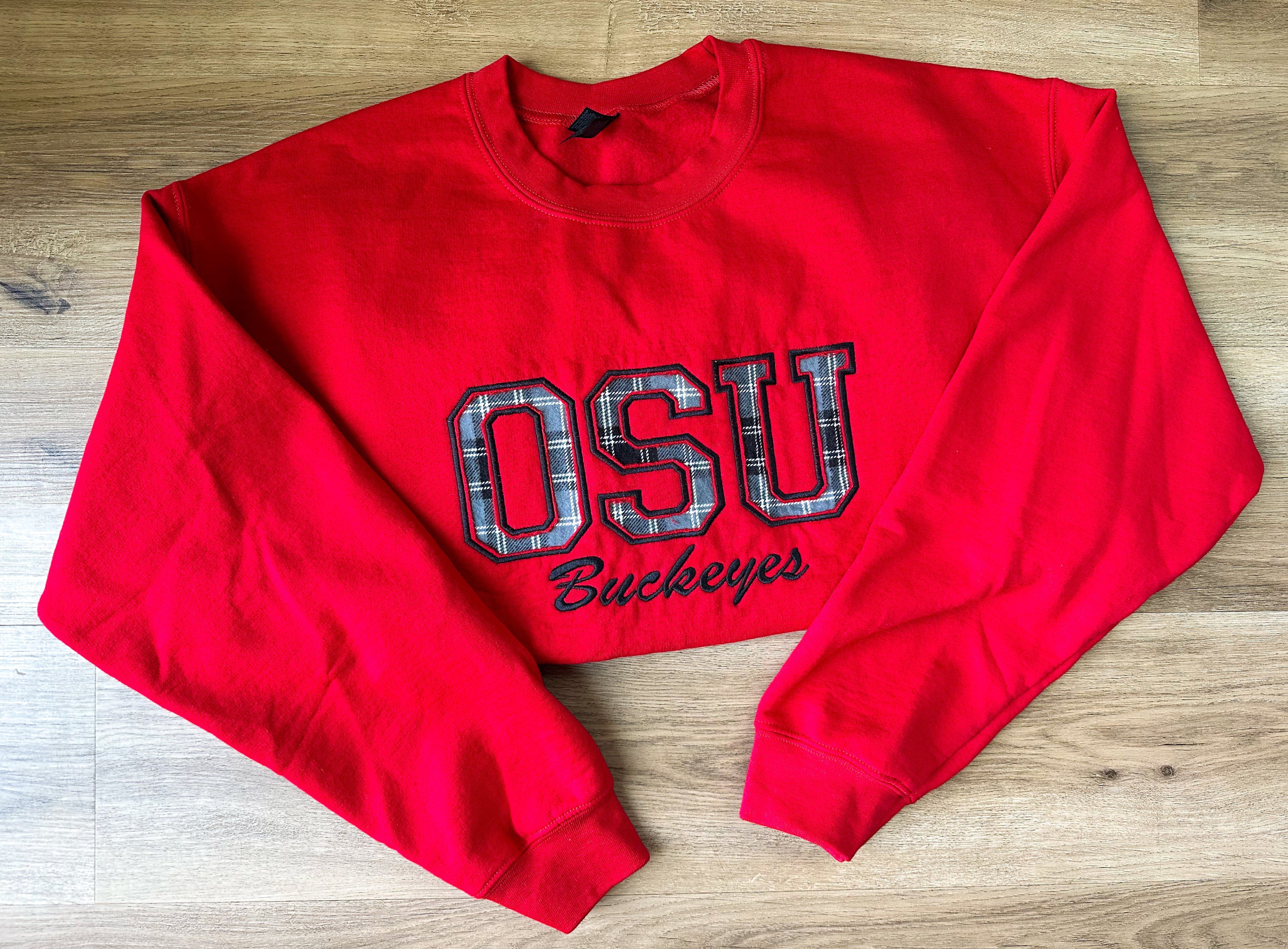 OSU Flannel Crewneck