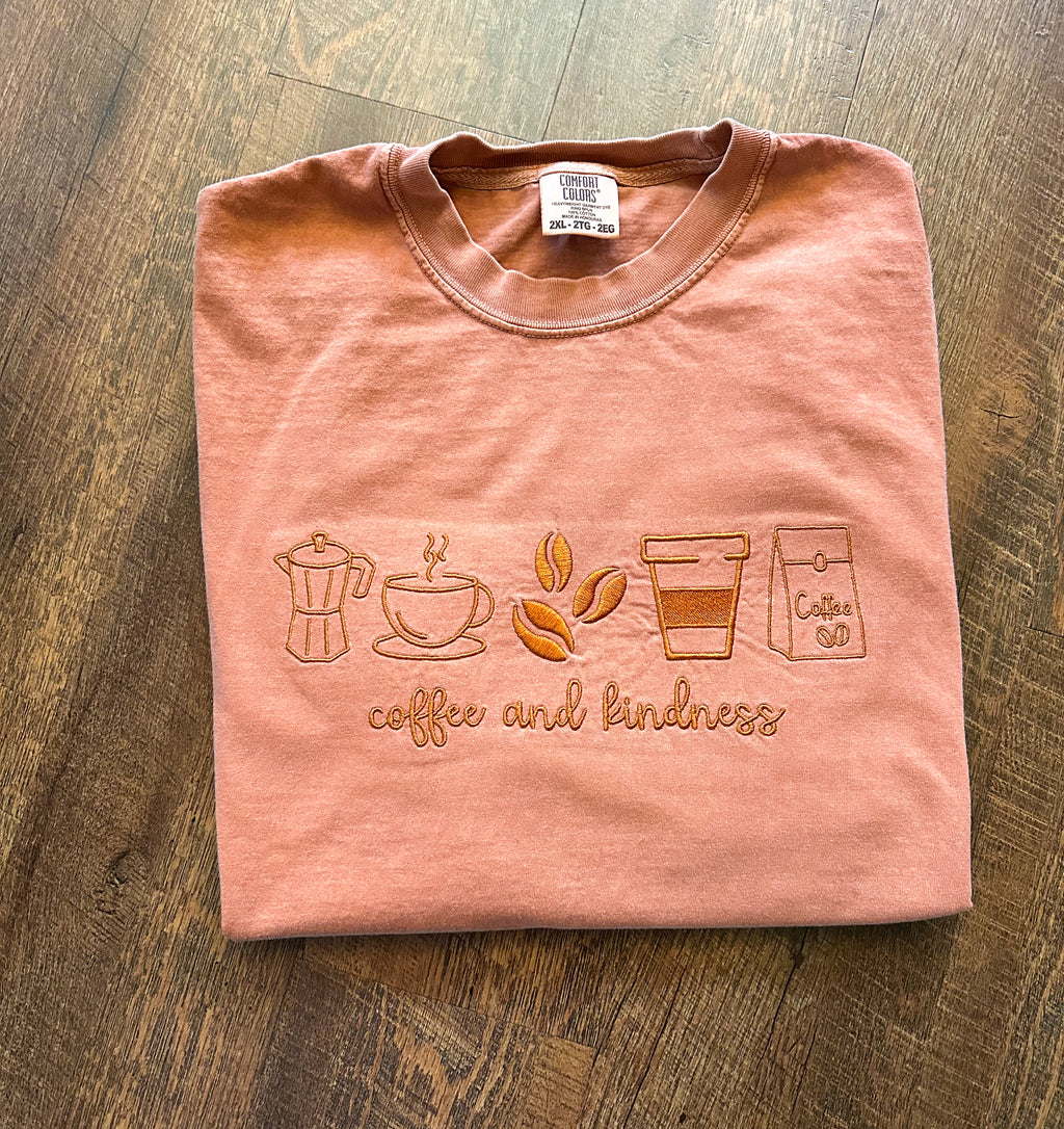 Coffee and Kindness Tee