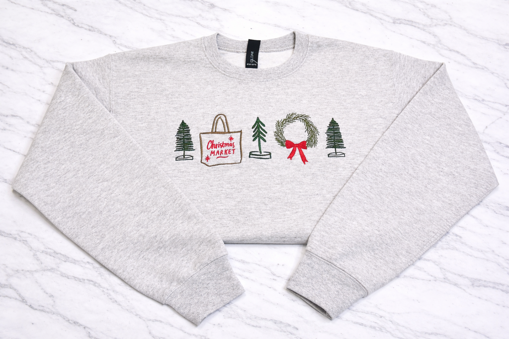 Christmas Market Crewneck