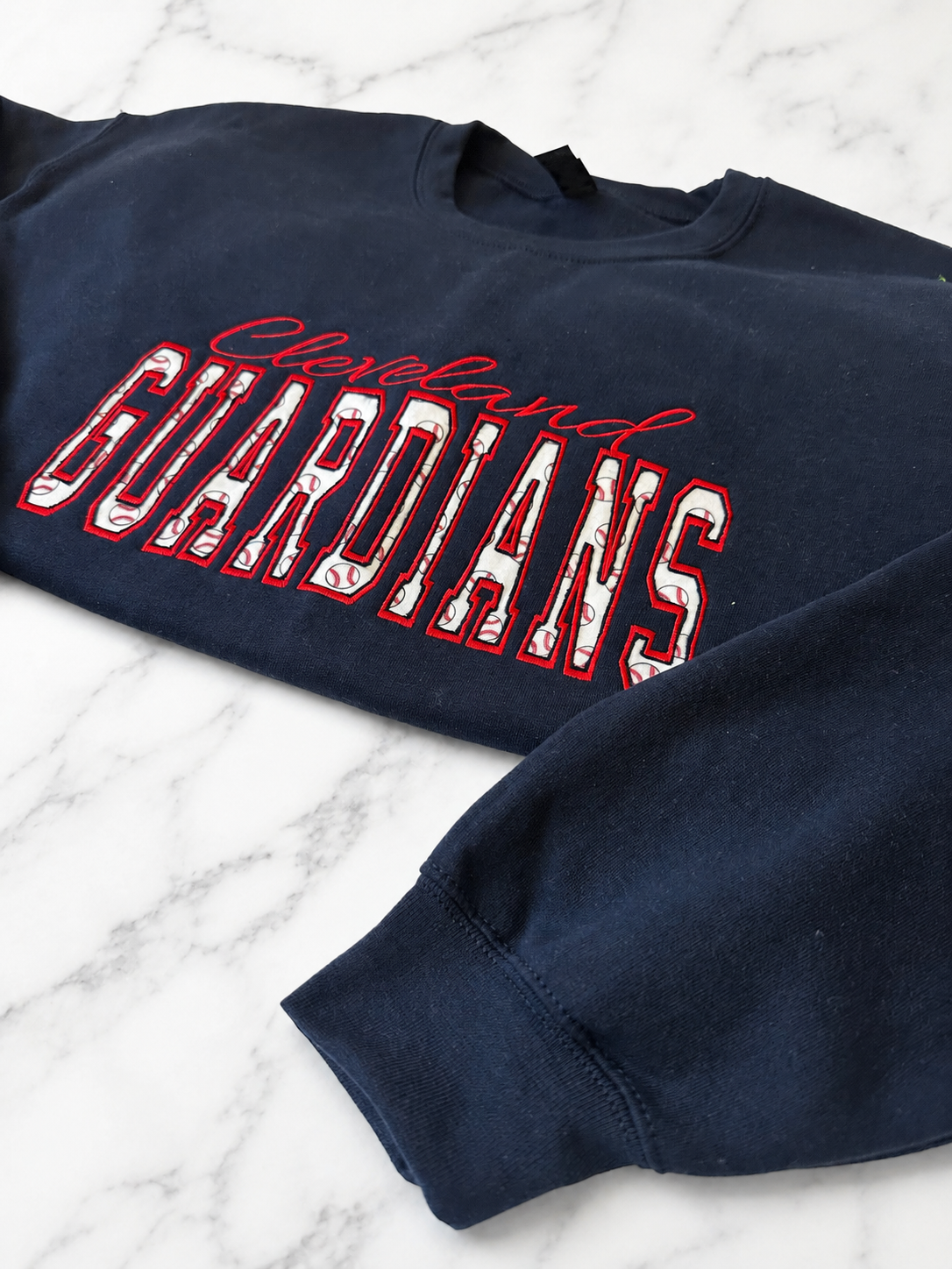 Guardians Reverse Applique Crewneck