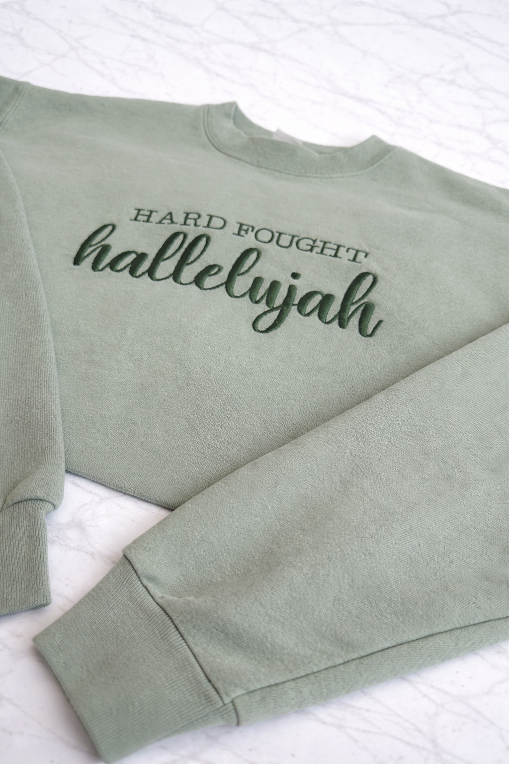 Hard Fought Hallelujah Crewneck