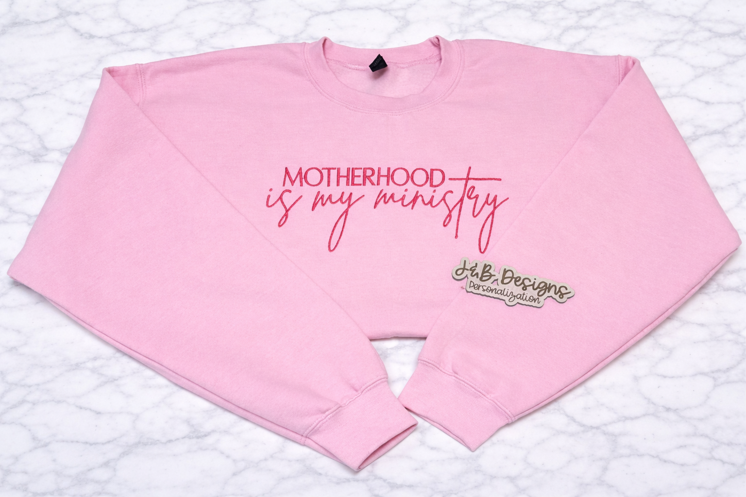 Motherhood is my Ministry Crewneck