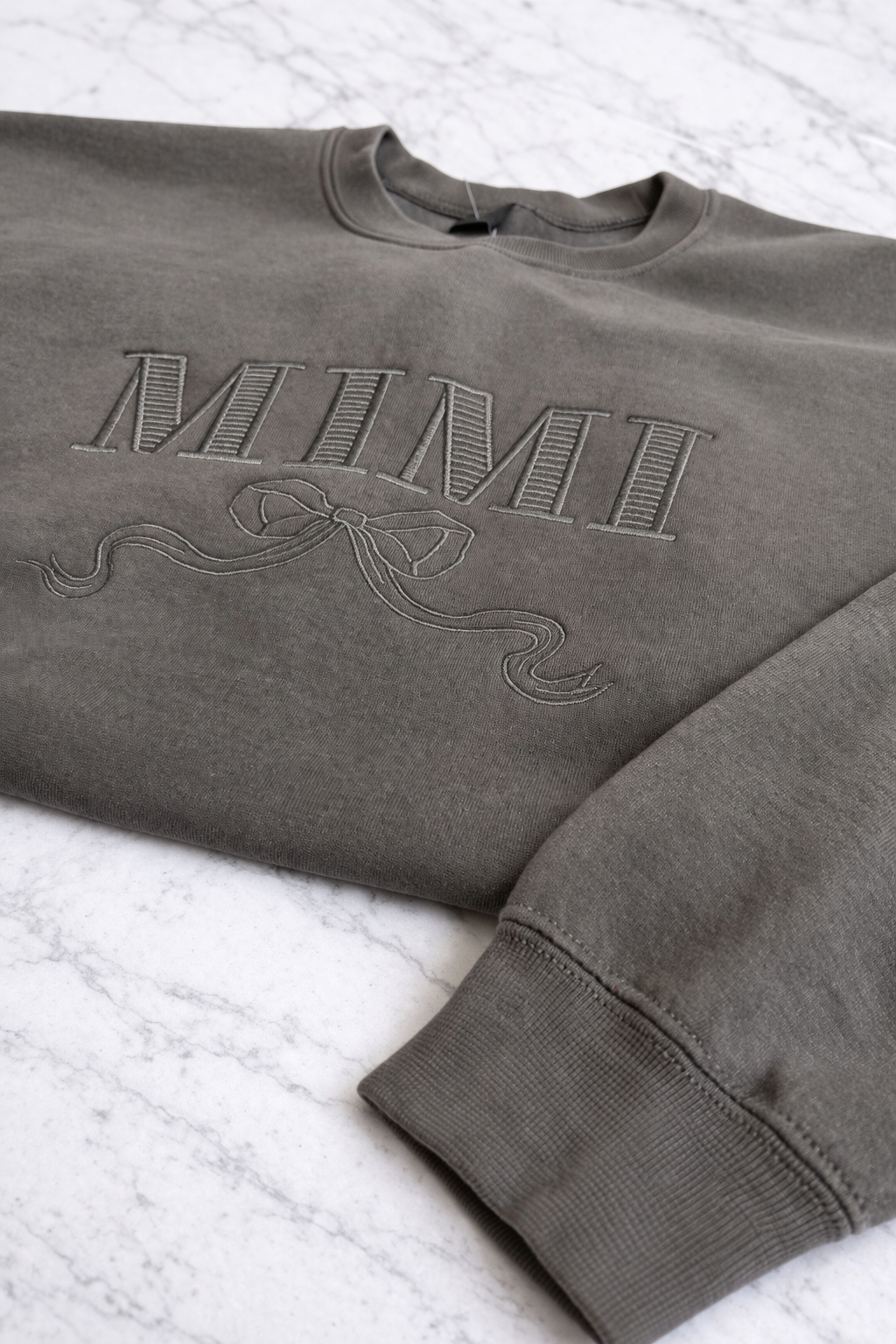 Mimi With Bow Crewneck