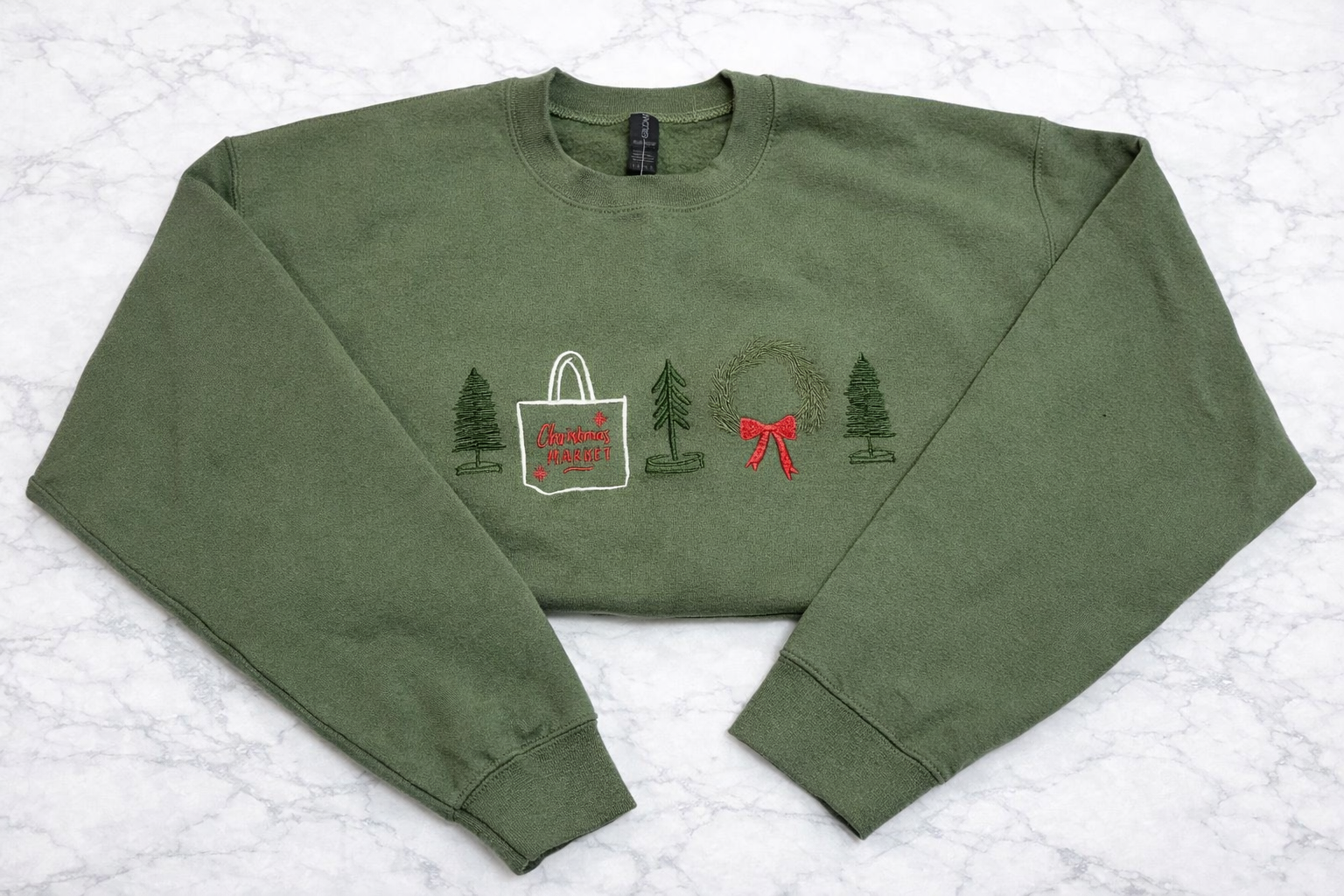 Christmas Market Crewneck