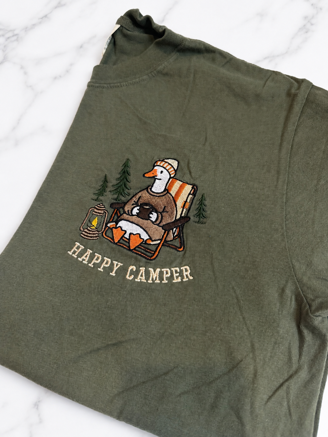 Happy Camper Goose Tee