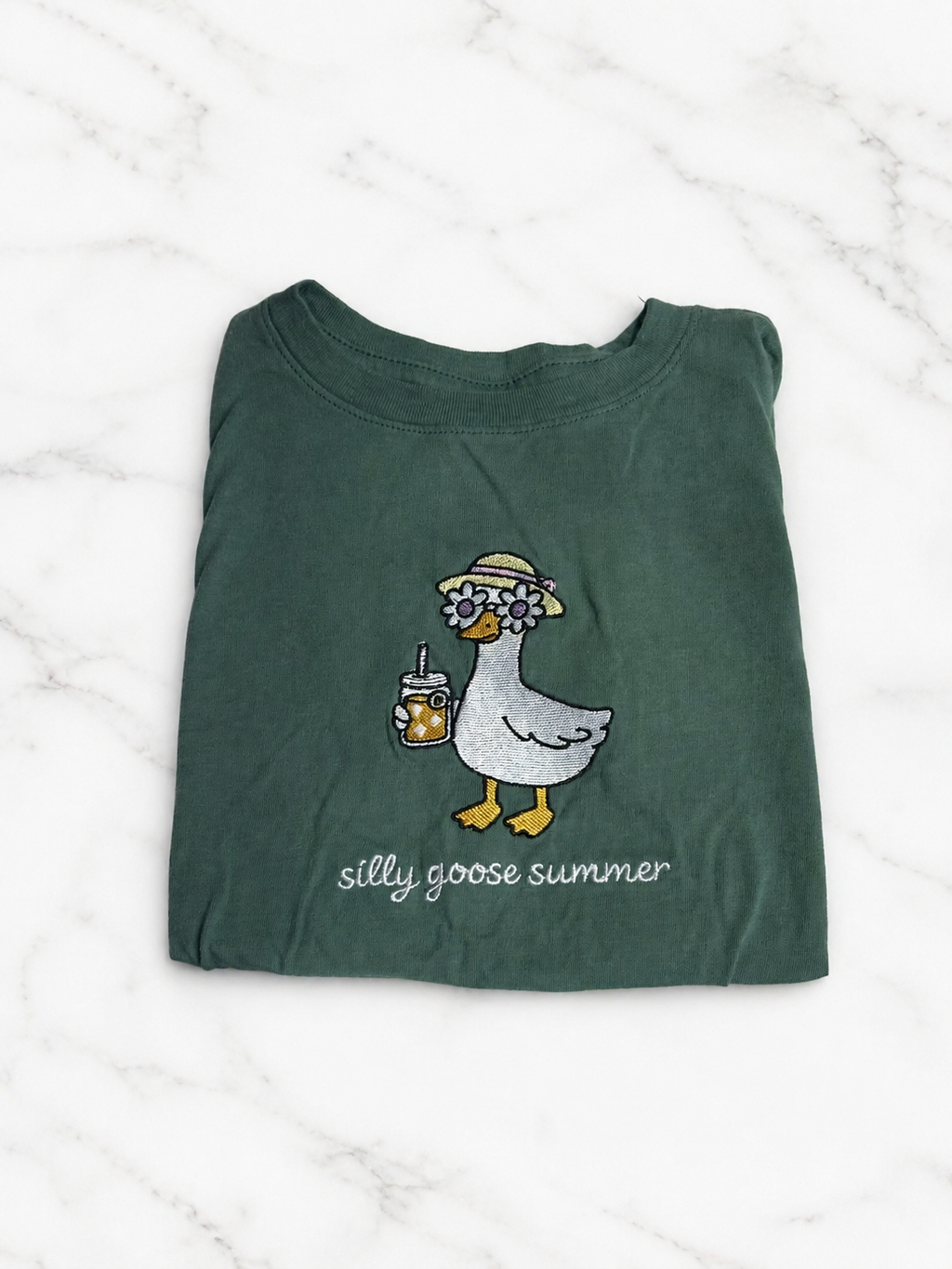 Silly Goose Summer Toddler and Kids Tee 🐥☀️