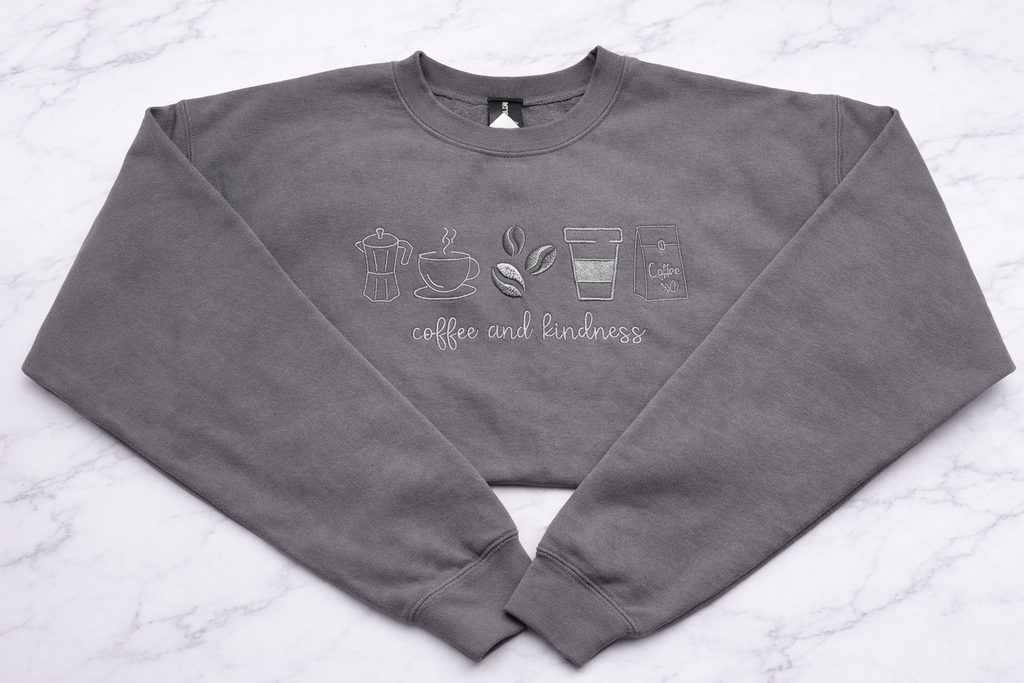 Coffee and Kindness Crewneck
