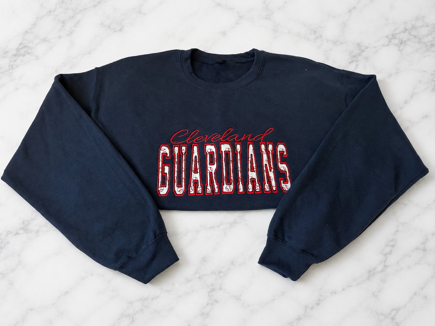Guardians Reverse Applique Crewneck