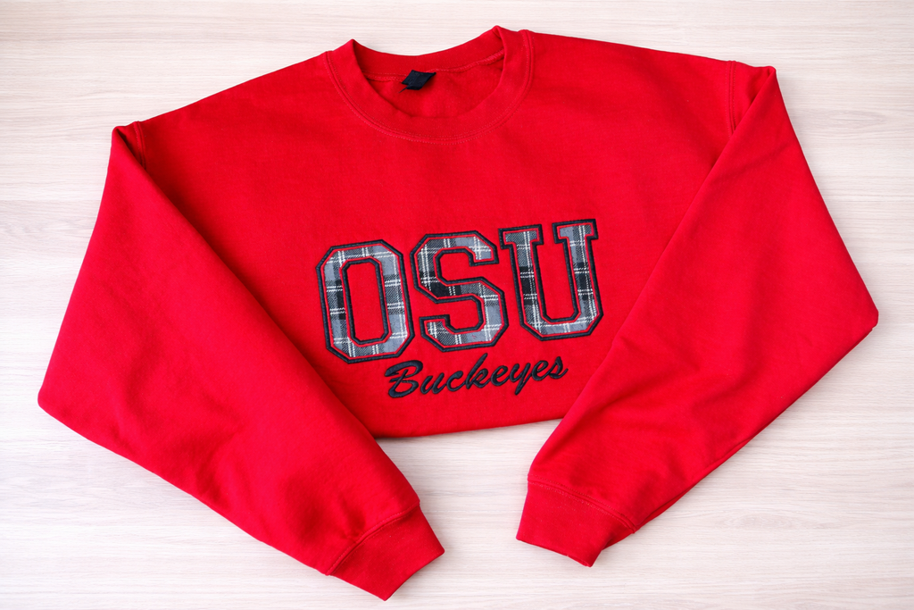 OSU Flannel Crewneck