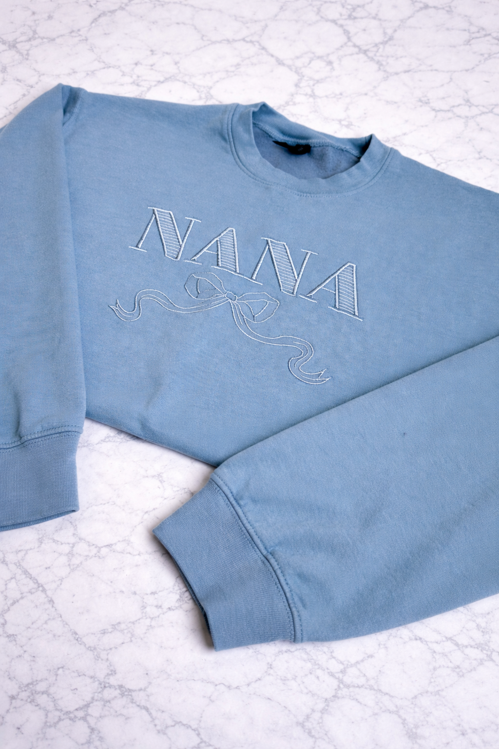 Nana With Bow Crewneck