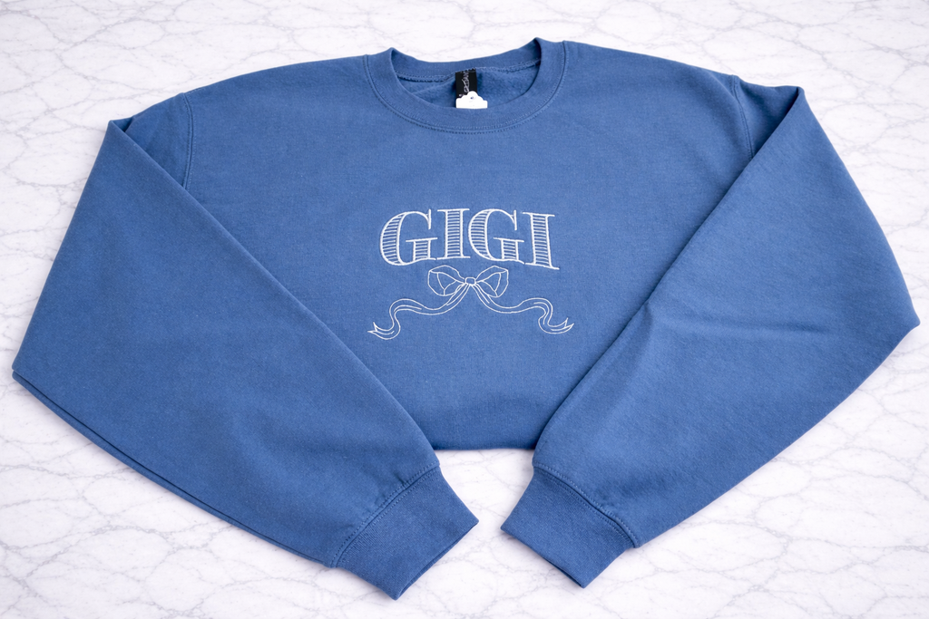 Gigi With Bow Crewneck