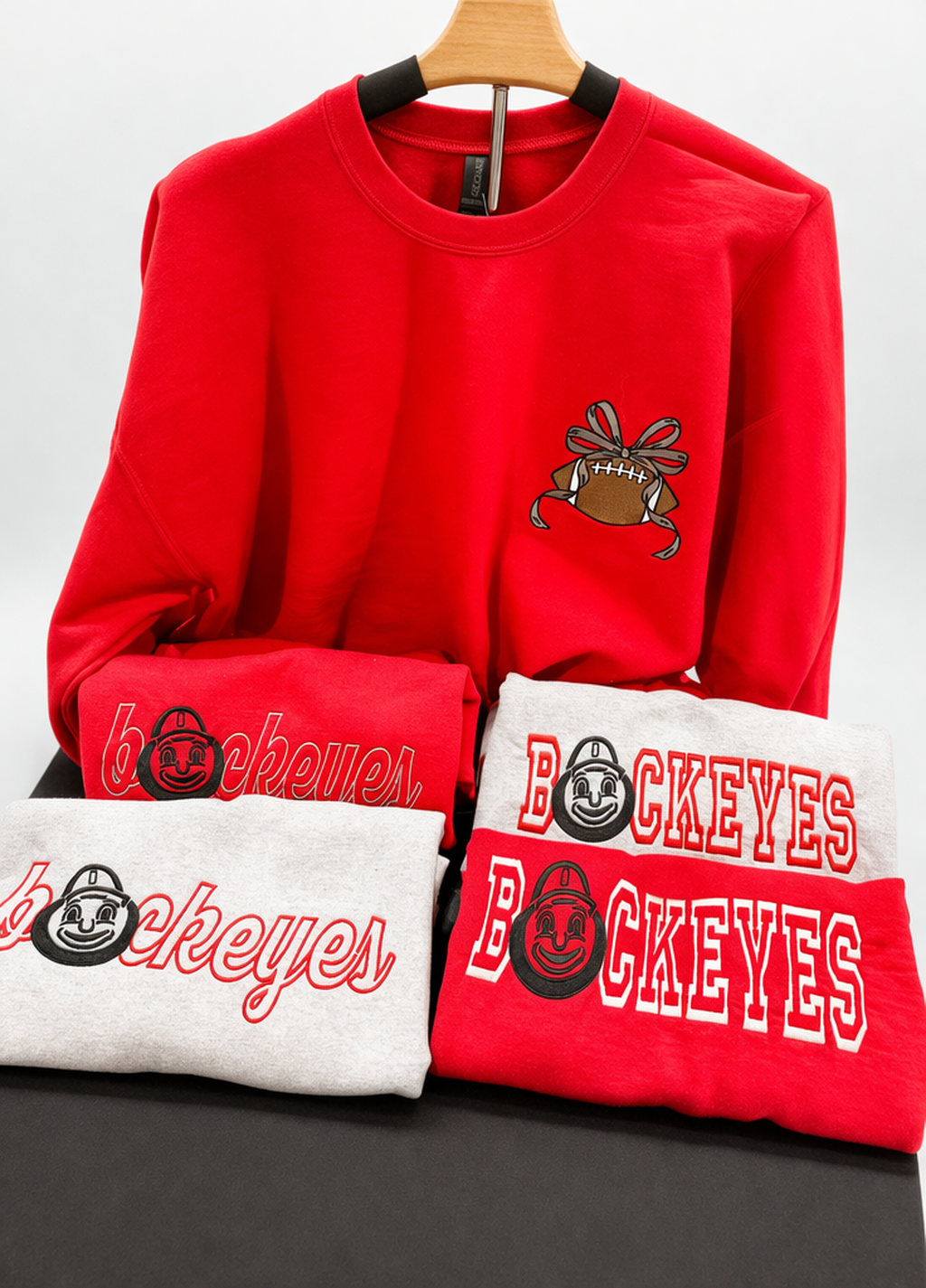Buckeye Block Crewneck