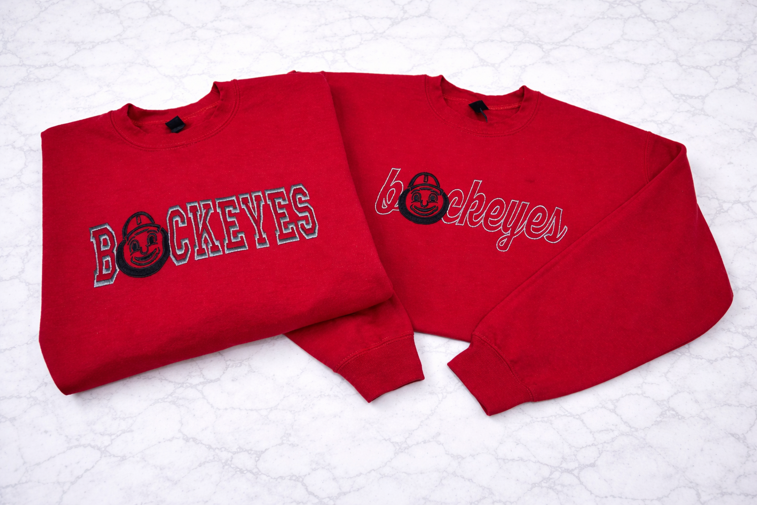 Buckeyes Script Crewneck