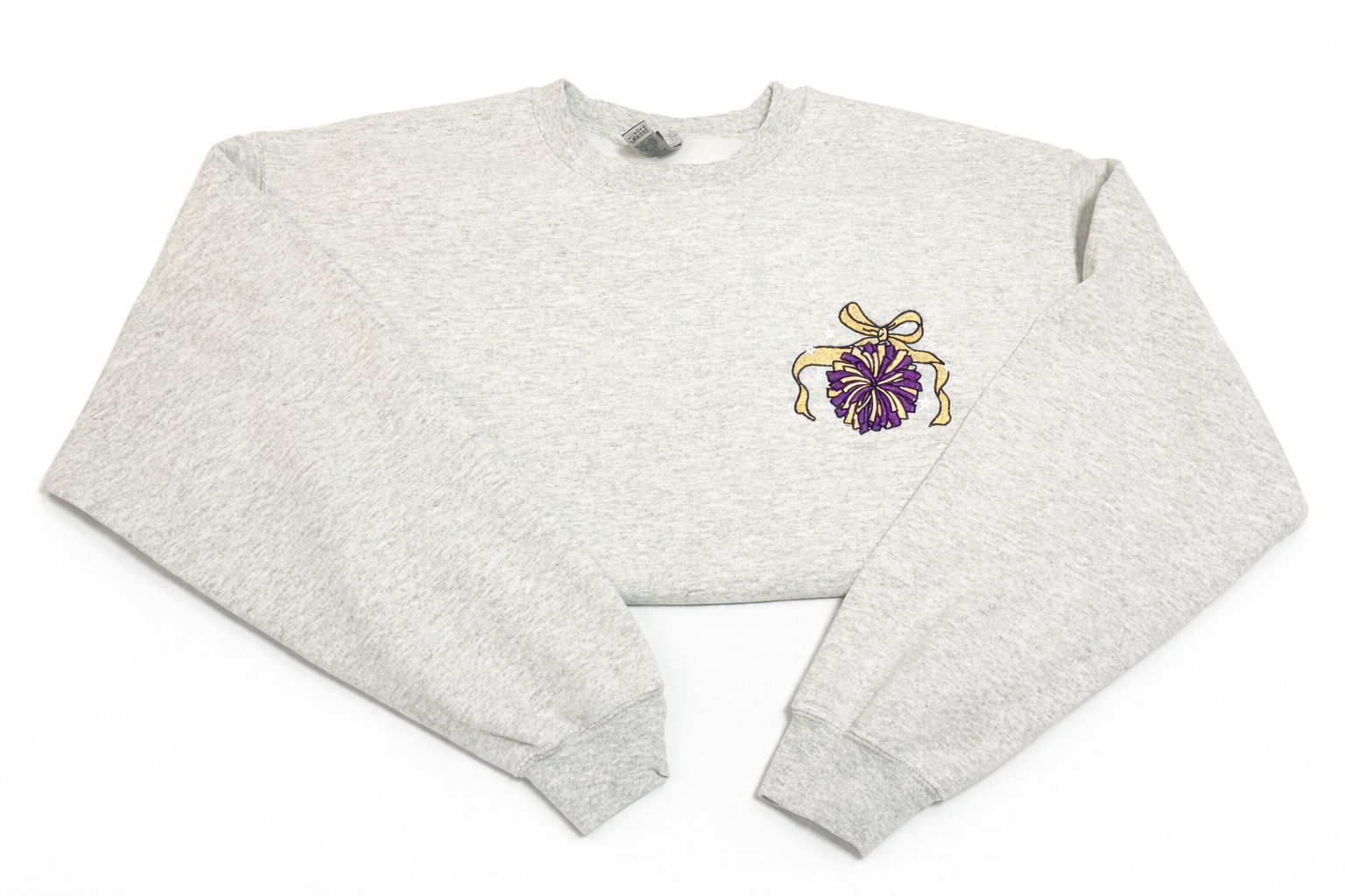 Game Day Cheer Bow Crewneck