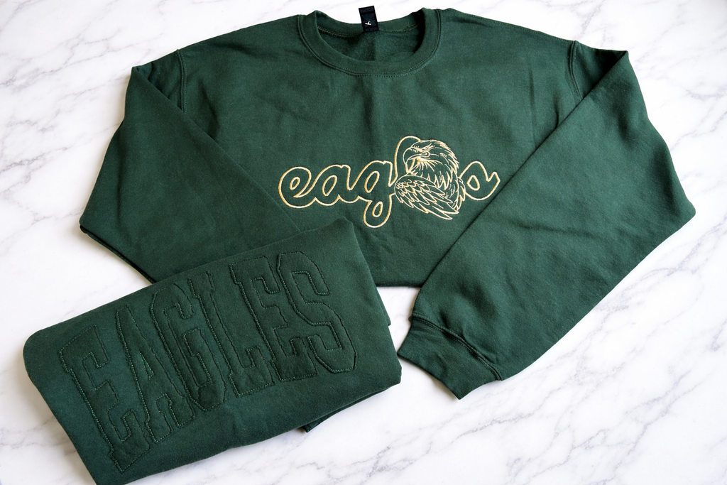 Script Eagle Crewneck
