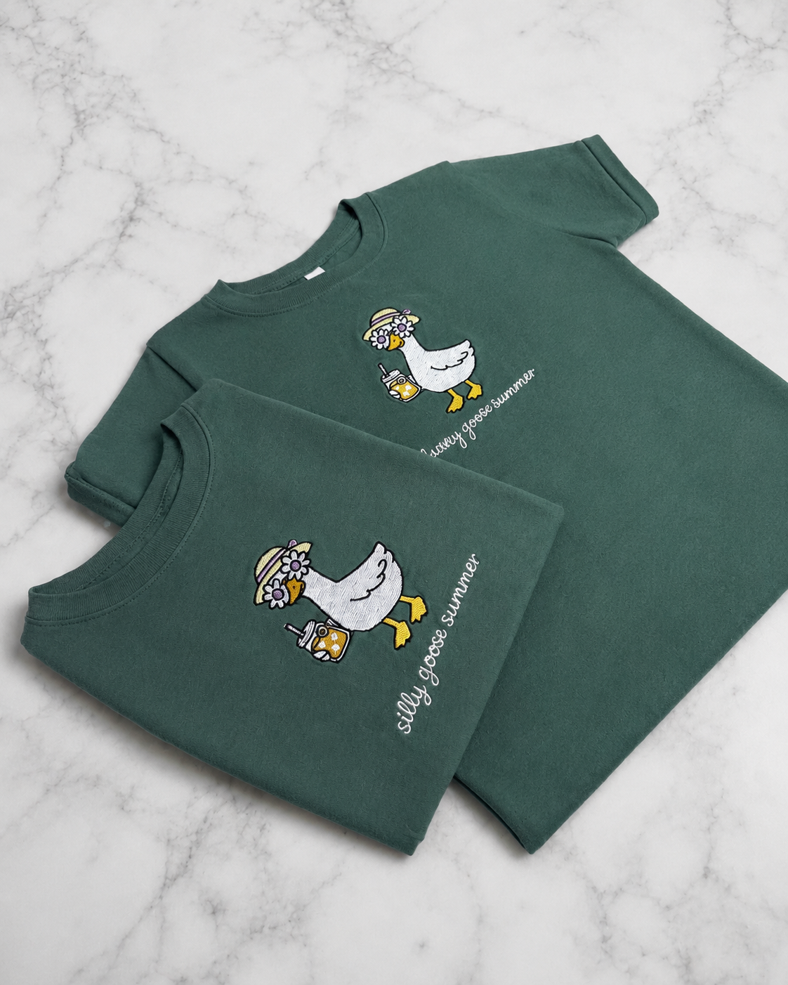 Silly Goose Summer Toddler and Kids Tee 🐥☀️