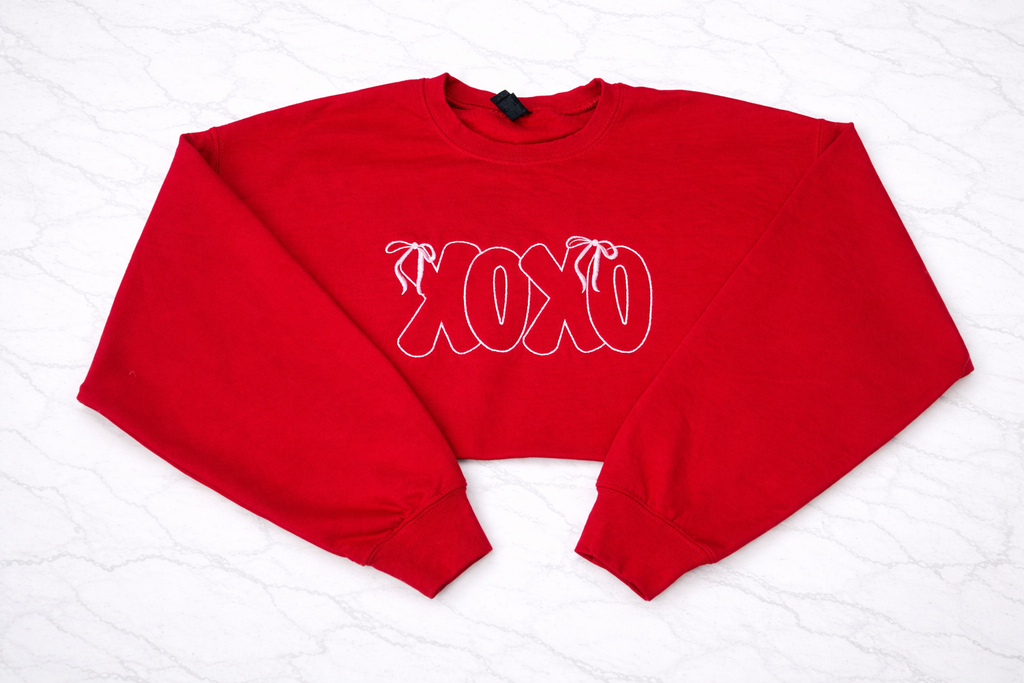 XOXO Bow Crewneck