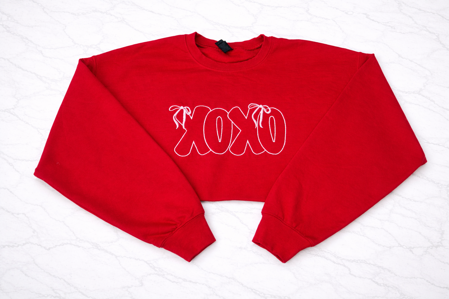 XOXO Bow Crewneck