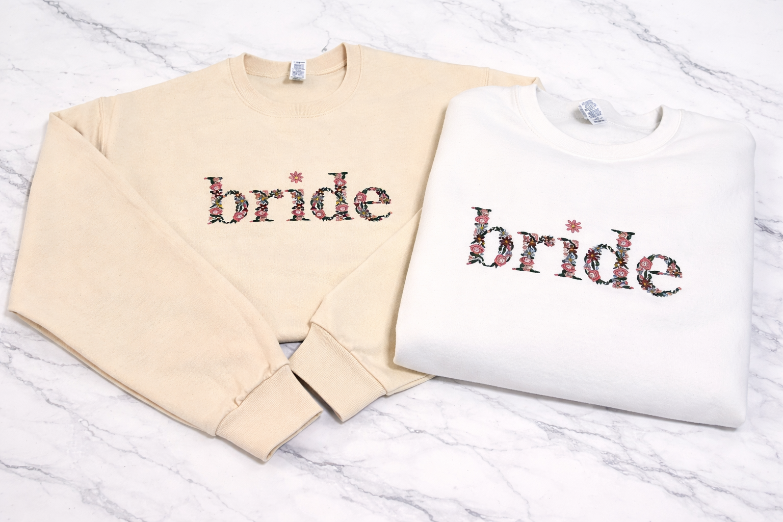 Floral Bride Crewneck