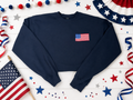 American Flag Crewneck