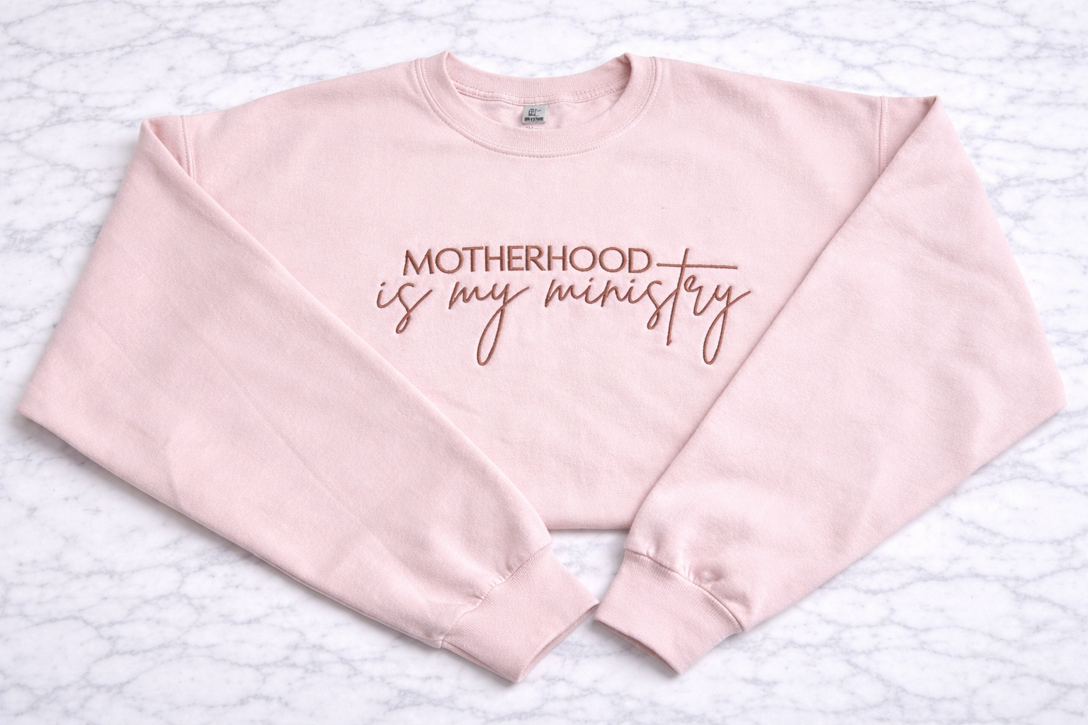 Motherhood is my Ministry Crewneck