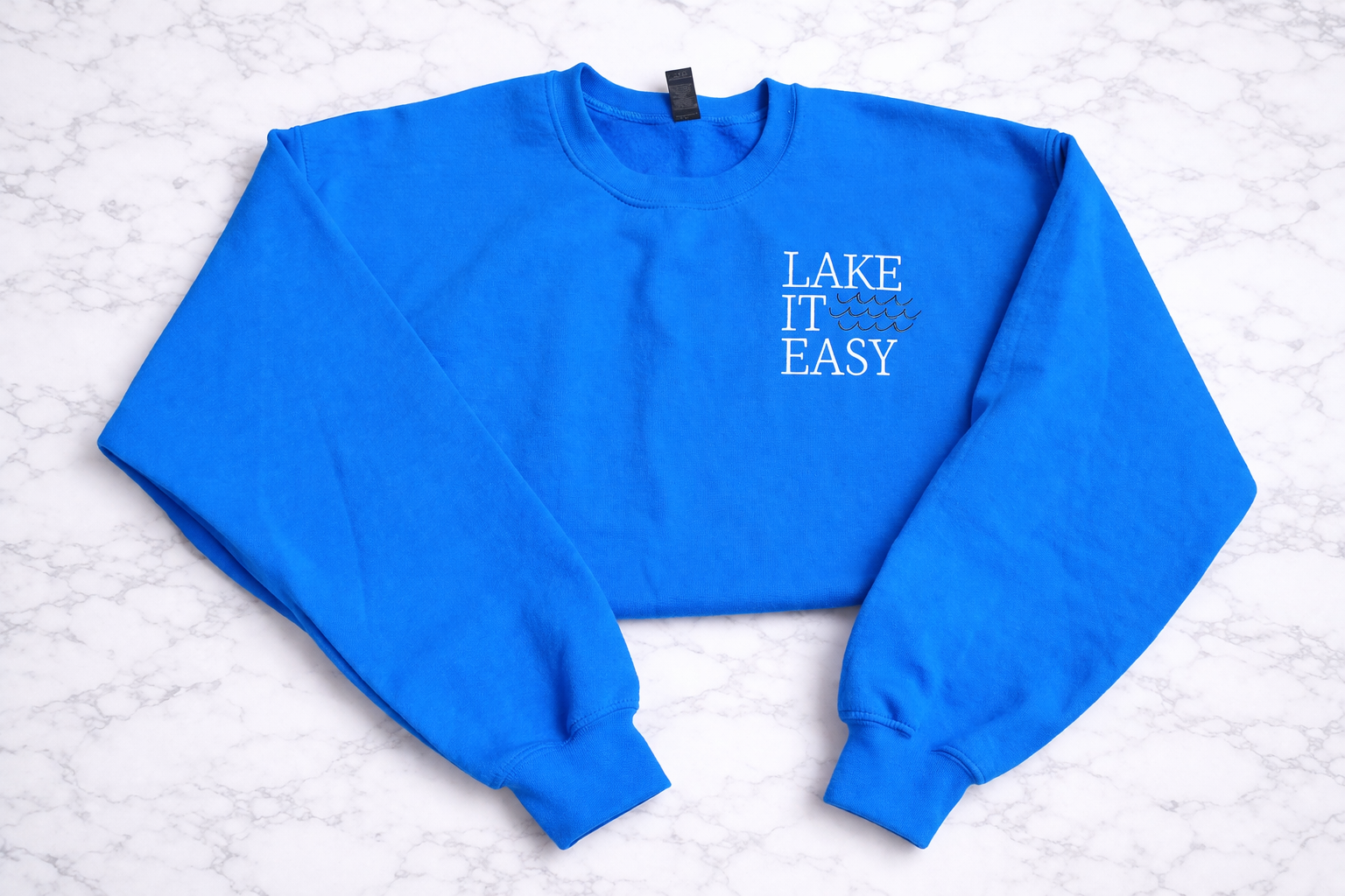 Lake It Easy Crewneck