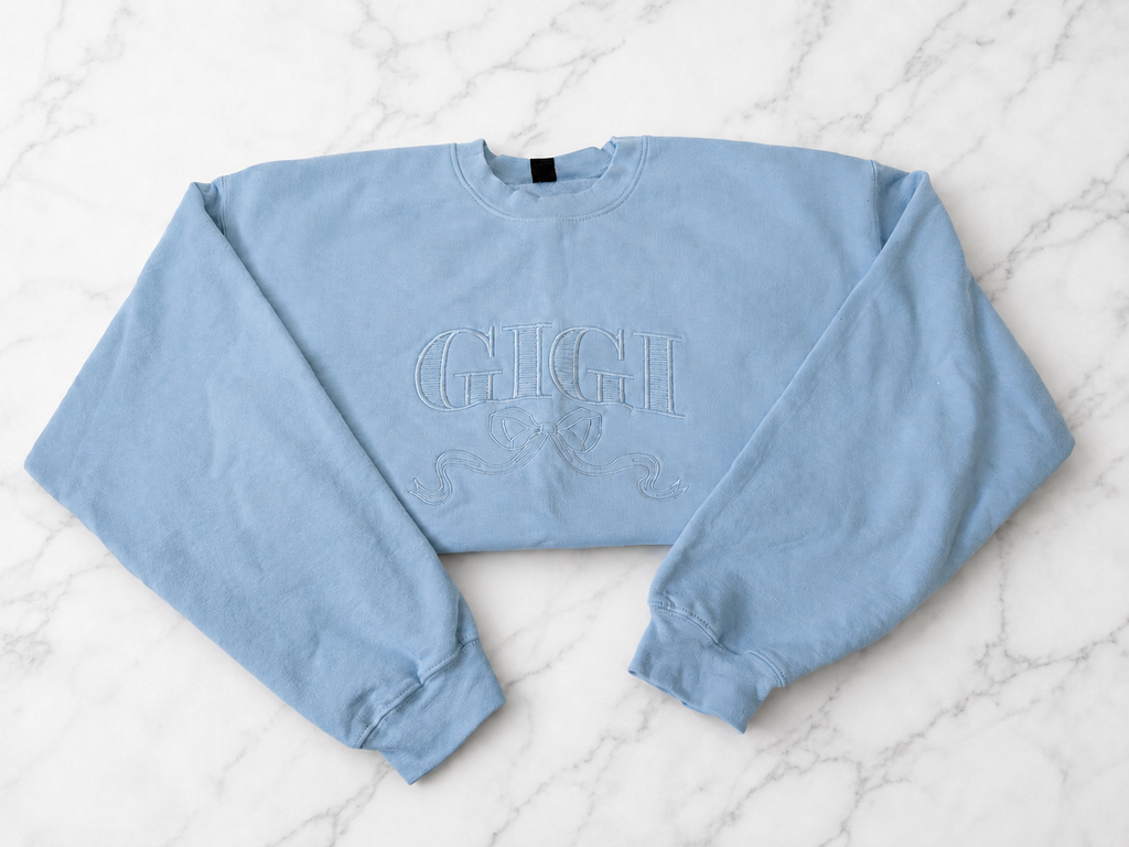 Gigi With Bow Crewneck