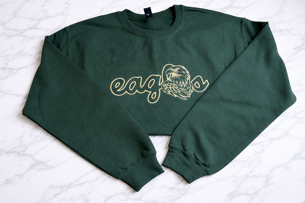 Script Eagle Crewneck