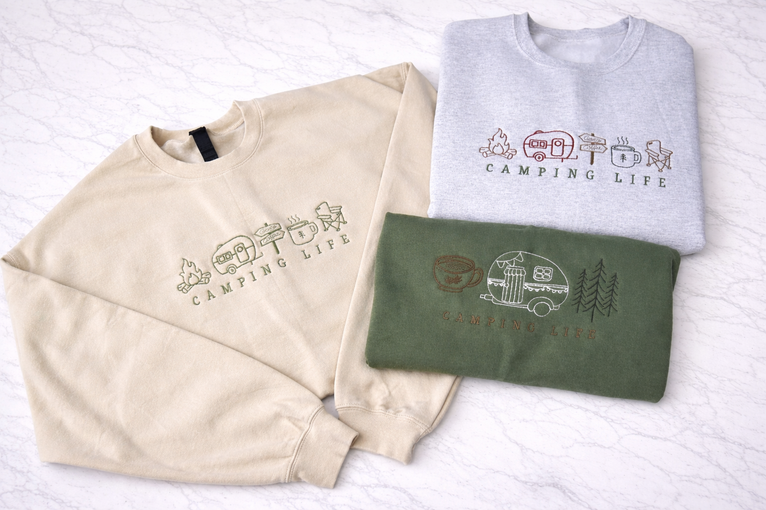 Camping Life Crewneck