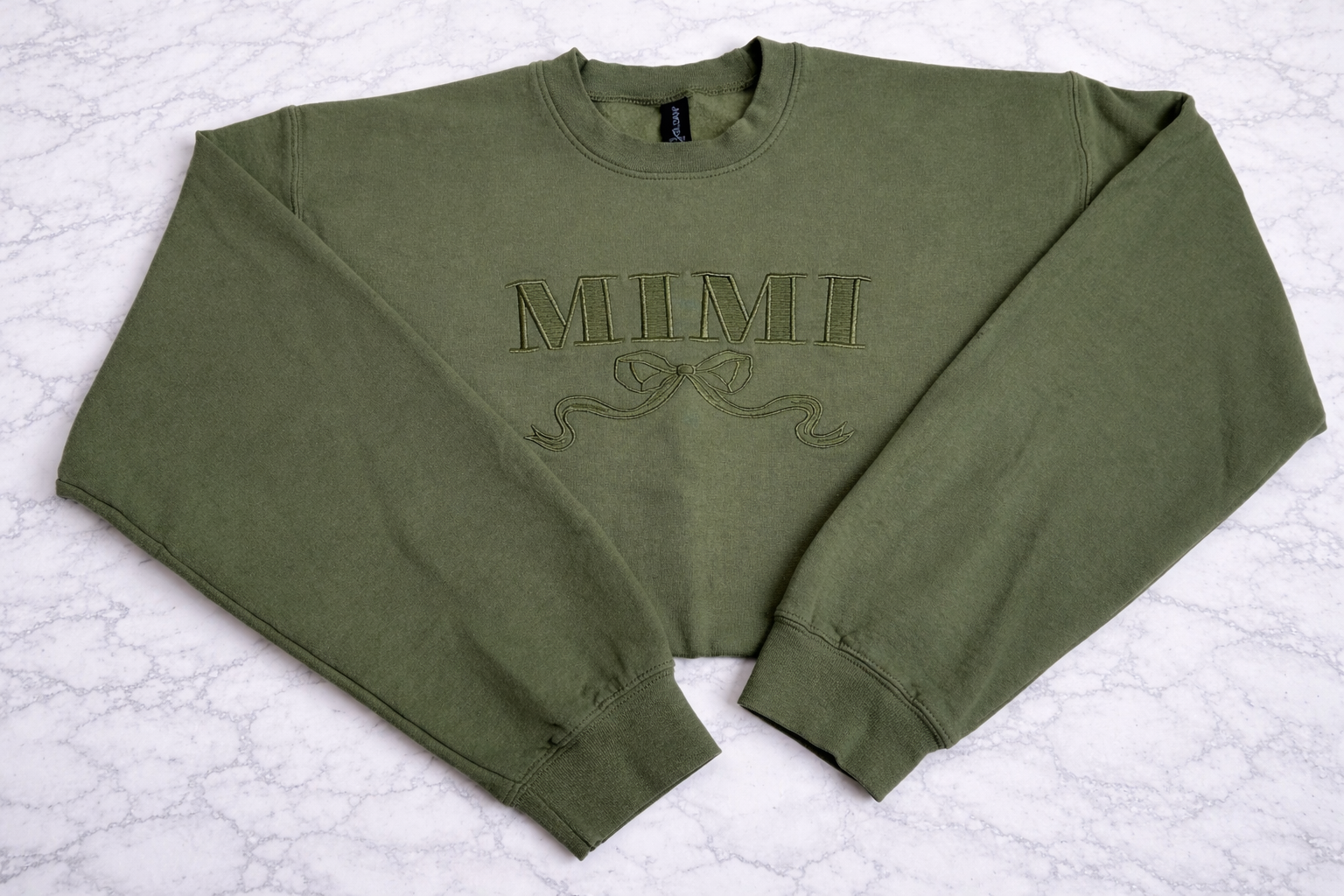 Mimi With Bow Crewneck