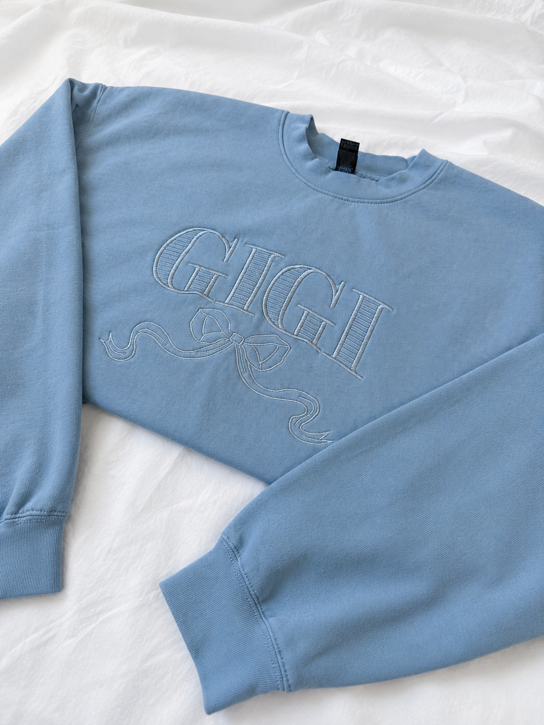 Gigi With Bow Crewneck